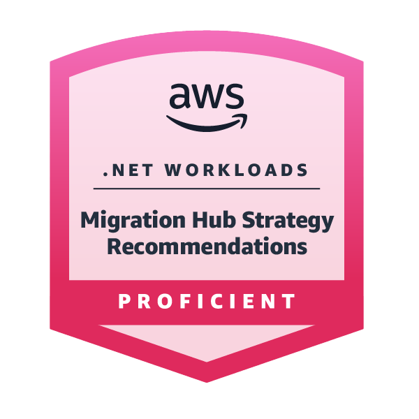 Migration Hub Strategy Recommendations and .NET Workloads
